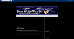 Desktop Screenshot of forexworldwide4u.blogspot.com