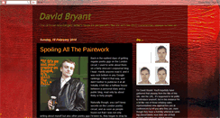 Desktop Screenshot of davidbryantpoetry.blogspot.com