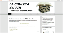 Desktop Screenshot of lachuletadelfir.blogspot.com