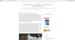 Desktop Screenshot of learningtodriveuk.blogspot.com