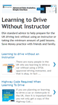 Mobile Screenshot of learningtodriveuk.blogspot.com