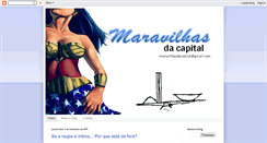 Desktop Screenshot of maravilhasdacapital.blogspot.com