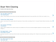 Tablet Screenshot of dryer-vent-cleaning.blogspot.com