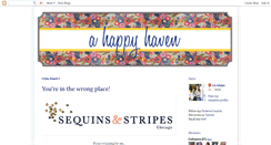 Desktop Screenshot of ahappyhaven.blogspot.com