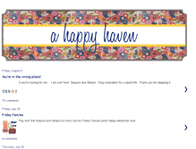 Tablet Screenshot of ahappyhaven.blogspot.com