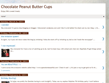 Tablet Screenshot of chocolatepbcups.blogspot.com