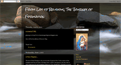 Desktop Screenshot of becomingareligous.blogspot.com