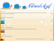 Tablet Screenshot of caracol-azul.blogspot.com