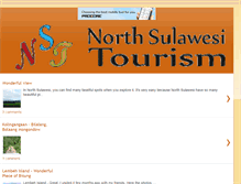 Tablet Screenshot of northsulawesi-tourism.blogspot.com