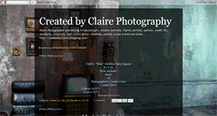 Desktop Screenshot of createdbyclairephotography.blogspot.com