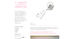 Desktop Screenshot of apequenalojademaravilhas.blogspot.com