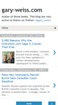 Mobile Screenshot of garyweiss.blogspot.com
