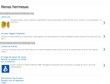 Tablet Screenshot of nenas-hermosas.blogspot.com