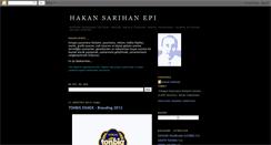 Desktop Screenshot of hakansarihanepi.blogspot.com