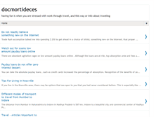 Tablet Screenshot of docmortideces.blogspot.com
