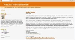 Desktop Screenshot of naturalrehabilitation.blogspot.com