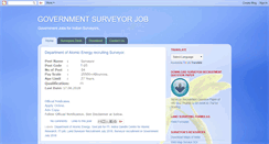 Desktop Screenshot of govtsurvey.blogspot.com