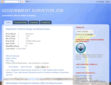 Tablet Screenshot of govtsurvey.blogspot.com