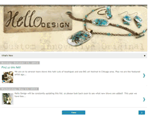 Tablet Screenshot of hellodesignonline.blogspot.com