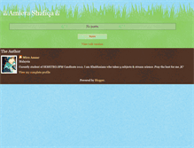 Tablet Screenshot of amierashafiqa.blogspot.com