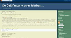 Desktop Screenshot of degallifantes.blogspot.com