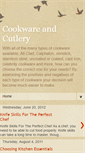 Mobile Screenshot of cookwareandcutlery.blogspot.com