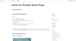 Desktop Screenshot of anime-pmp.blogspot.com