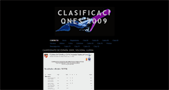 Desktop Screenshot of clasificaciones09ecos.blogspot.com