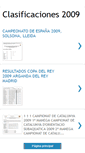 Mobile Screenshot of clasificaciones09ecos.blogspot.com