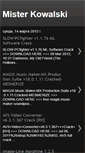 Mobile Screenshot of misterkowalski-downloads.blogspot.com