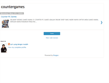 Tablet Screenshot of counterpcgames.blogspot.com
