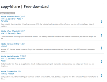 Tablet Screenshot of copy4share.blogspot.com