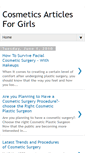 Mobile Screenshot of cosmetics4girl.blogspot.com
