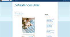 Desktop Screenshot of bebekler-cocuklar.blogspot.com