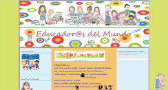 Desktop Screenshot of educadorasdelmundo.blogspot.com