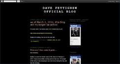 Desktop Screenshot of davepettigrew.blogspot.com