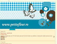 Tablet Screenshot of petitefleurblog.blogspot.com