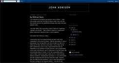 Desktop Screenshot of johnadkison.blogspot.com