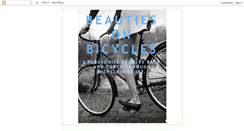 Desktop Screenshot of beautiesonbicycles.blogspot.com