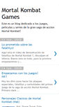 Mobile Screenshot of mortalkombatgamers.blogspot.com