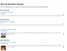 Tablet Screenshot of mortalkombatgamers.blogspot.com