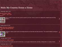 Tablet Screenshot of make-my-country-house-a-home.blogspot.com