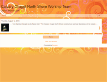 Tablet Screenshot of calvarynsworship.blogspot.com