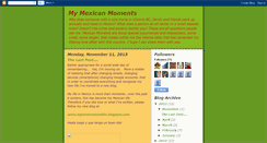 Desktop Screenshot of mymexicanmoments.blogspot.com