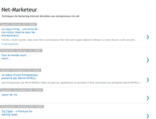 Tablet Screenshot of net-marketeur.blogspot.com