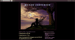 Desktop Screenshot of mundoesoterico22.blogspot.com