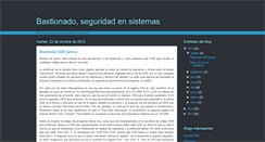 Desktop Screenshot of bastionado.blogspot.com