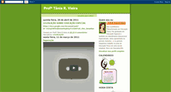 Desktop Screenshot of proftaniarvieira.blogspot.com