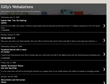 Tablet Screenshot of gillysweb.blogspot.com