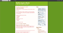 Desktop Screenshot of benficaigualamerda.blogspot.com